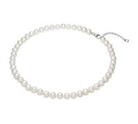 Valero Pearls Perlen-Kette Damen weiß, ONE SIZE