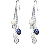 Valero Pearls, Perlen-Ohrhänger in silber, Schmuck für Damen Gr. OneSize
