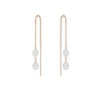 Valero Pearls Perlen-Ohrhänger Damen roségold, ONE SIZE