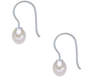 Valero Pearls Perlen-Ohrhänger Sterling Silber Süßwasser-Zuchtperle in 24,0 mm Damen