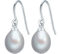 Valero Pearls Damen Ohrhänger aus 925/- Sterling Silber mit Süßwasser-Zuchtperlen