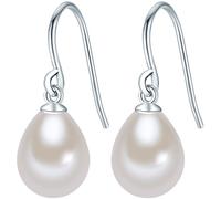 Valero Pearls Perlen-Ohrhänger Sterling Silber Süßwasser-Zuchtperle in 63,0 mm Damen