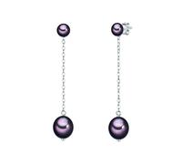 Valero Pearls Perlen-Ohrstecker Damen silber, ONE SIZE