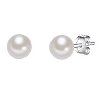 Valero Pearls, Perlen-Ohrstecker in silber, Schmuck für Damen Gr. OneSize