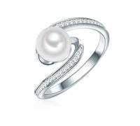 Valero Pearls Ring Damen silber, 58