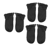 VALICLUD 3paare Flauschige Hausschuhe Mit Abnehmbaren Innensohlen Warme Winter-schuheinlagen Für Damen Und Teens Kuscheligem Material Einfach Zu Reinigen Und Rutschfest