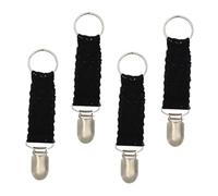 VALICLUD 4 Stück Hutclips Mit Spitzenverzierung Tragbare Klammern Aus Kunststoff Zum Befestigen Von Mützen Und Schals An Rucksäcken Oder Taschen Klein Und Leicht Für Reisen