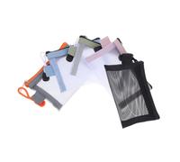 VALICLUD 5 Stück Teiliges Mini Netzbeutel mit Reißverschluss Tragbare Kosmetiktasche für Reisen Organizer für Makeup und Toilettenartikel Klein und Leicht für Damen für Zuhause Büro und