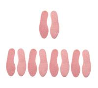 VALICLUD 5paare Höhenverstellbare Einlegesohlen Für Damen Dicke Warme Fleece-sohlen Für Optimalen Komfort Winterstiefeln Und Sportschuhen Atmungsaktiv Und Rutschfest Für Kaltes Wetter