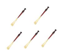 VALICLUD 5stücke Shoe Horn Aus Holz Für Erwachsene Tragbarer Schuhlöffel Für Senioren Robuster Schuhanzieher Für Zuhause Und Reisen Praktisches Hilfsmittel Für Schuhgrößen