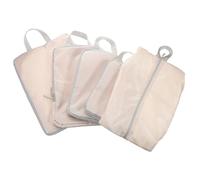 VALICLUD 5stücke Teiliges Reise-Organizer Set Mit Kompressionsfunktion Wasserabweisenden Polyester-packwürfeln Für Kleidung Schuhe Und Kosmetik Platzsparendes Aufbewahrungstaschen-Set Für k