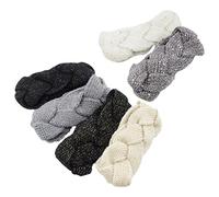 VALICLUD 6stücke Warme Gestrickte Winterstirnbänder Für Damen in Verschiedenen Farben Für Schlittschuhlaufen Laufen Wandern Und Outdoor-aktivitäten