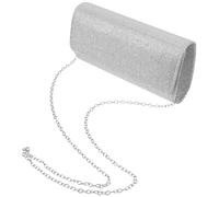 VALICLUD Abendtasche Praktisch und Stilvoll Damen Clutch mit Kette Elegante Modische Handtasche aus Polyester und Zinklegierung Funkelndes Design für Hochzeit und Party