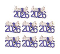 VALICLUD Abschlussbrosche -pack 2026 aus Zinklegierung mit Emaille | Blau, Elegantes Erinnerungsstück, für Kleidung und Rucksäcke, zur Abschlussfeier und Alltag