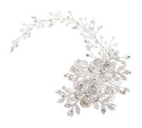VALICLUD Braut Haarkamm Strasssteine Vintage Stil Eleganter Haarschmuck Frauen Mädchen Hochzeit Schmuck für Updo und Offene Frisuren Robust und Langlebig