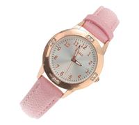 VALICLUD Damen Armbanduhr Quarzuhr Leuchtendes Zifferblatt Rosa Klein Klassisch Für Mädchen Und Studentinnen