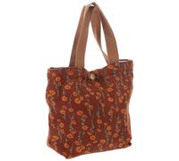 VALICLUD Einkaufstasche aus Stoff Stoffbeutel für Damen und Herren Kleine Cordtasche mit Blumenmuster Weiches Material Geräumig Sicher für Lunchtasche Aufbewahrungstasche und Clutch