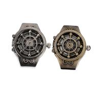 VALICLUD Elegante Vintage-kompassuhr 2 Stück Modischer Schmuck Uhr Für Männer Und Frauen Einzigartig Dekorativ