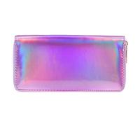 VALICLUD Glitzer Geldbörse Damen aus Pu Leder Pailletten Geldbörse Damen Clutch mit Reißverschluss Münzbeutel für Münzen und Alltag