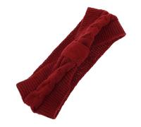 VALICLUD Grobstrick-stirnband Ohrenwärmer Für Damen Geflochten Winter-stirnband Breit Gehäkelt Für Damen Und Mädchen Warmes Fleecefutter Schützende Ohrenschützer Sanfter Strickstoff