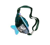 VALICLUD Gürteltasche Mit Hüfttasche Meerjungfrau Geldbörse Paillettentasche -Wasit-Tasche Kinder Bauchtasche Pailletten Packung Umhängetasche Mädchen Koreanische Version