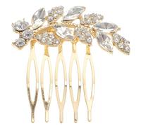 VALICLUD Haarkamm Damen 1 Stück Strass Haarspange Leichtes Brautaccessoire für Hochzeit Tanzpartys und Andere Feierlichkeiten