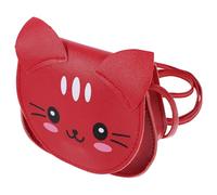 VALICLUD Katzen Umhängetasche Mädchen Pu Leder Kleine Handtasche Cartoon Schultertasche Für Teenager Mädchen Alltag Party