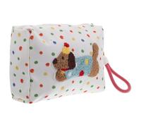 VALICLUD Kosmetiktasche Mit Niedlicher Hundeoptik Kleine Reißverschluss Tasche Aus Robustem Material Multifunktionaler Make up Organizer Für Damen Und Reisen