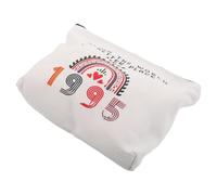 VALICLUD Kosmetiktasche zum Geburtstag für Frauen Reise-Make-up-Organizer-Tasche Geschenktüte zum Jubiläum Tragbare Beauty-etui aus Canvas