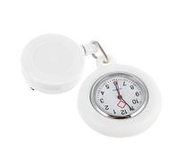 VALICLUD Krankenschwester-taschenuhr Einziehbar Mit Clip Der Hand Aus Silikon Pflege Uhr Für Schwesternuhr Taschenuhr