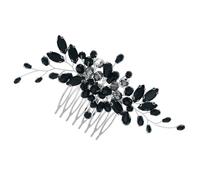 VALICLUD Kristall Brauthaarkamm mit Strass für Hochzeit Brautfrisur Zarter Haarschmuck Leichter Kopfschmuck für Besondere Anlässe