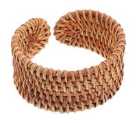 VALICLUD Leichtes Sommer Rattanarmband für Damen Handgeflochtenes Ethnisches Weidenarmband im Böhmischen Stil Statement Armband für Festival und Strand