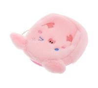 VALICLUD Mini-geldbörse Aus Plüsch in Schweineform Münztasche Mit Reißverschluss Damen-Cartoon-Portemonnaie Süßer Tieranhänger Praktische Aufbewahrungstasche