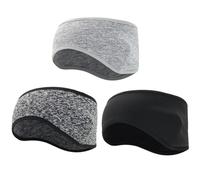 VALICLUD Ohrenwärmer Stirnbänder Sport Haarbänder aus Polyester 3 Stück Pack Warme und Leicht zu Reinigende Vielseitig und Komfortabel für Outdoor Exercise und Radfahren