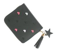 VALICLUD Pu Kunstleder Damen Karten Brieftasche Cartoon Kleines Portemonnaie Mit Reißverschluss Leicht Kompakt Grün Für Damen Mädchen Geschenkidee Alltag Reisen