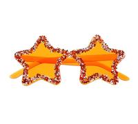 VALICLUD Randlose Sternenbrille mit Strasssteinen Modische Party Sonnenbrille In Bonbonfarben Coole Sonnenbrille für Jungen und Teenager