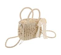 VALICLUD Stroh Gewebte Strandtasche Für Damen Handliche Umhängetasche Im Boho-stil Großes Fassungsvermögen Leicht Und Robust Für Urlaub Und Alltag Vielseitige Schultertasche
