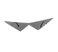 VALICLUD Triangular Sonnenbrille Unisex Leichte Mode Sonnenbrille Für Damen Und Herren Sommer Outdoor Sonnenbrillen Stilvolle Getönte Brille Für Verschiedene Anlässe