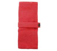 VALICLUD Uhrenarmband-Tragetasche Aus Canvas-Material Reiseuhren-aufbewahrungsrolle Uhrenzubehör-Tasche Mit Kordel Zum Binden Geräumig Und Platzsparend Für Fünf Uhren