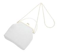 VALICLUD Weiße Canvas Umhängetasche Damen mit Einzigartigem Design Modische und Zarte Schultertasche für Freizeit und Elegante Anlässe Wie Prom