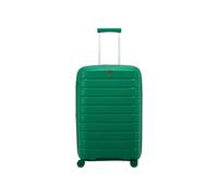 Valigeria Erweiterbarer Hartschalenkoffer mit 4 Lenkrollen, Doppelfach, Kleiderriemen, geschlossener Netz-Trennwand und zwei Reißverschlusstaschen. 67 x 42 x 25/30 cm Undefiniert 07 BRILLA GRÜN, 07