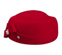 Valija Pillbox Wollhut by Lierys rot One Size