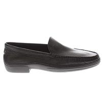 Valleverde 11852 Mokassin für Herren, Leder, Braun oder Schwarz, bequemer Schuh, geeignet für alle Gelegenheiten. Frühling/Sommer 2020., Schwarz - Schwarz - Größe: 43 EU