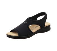 Valleverde Bequeme Sandalen für Damen, schwarz, Größe 41 EU
