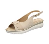 Valleverde Keilsandaletten für Damen, beige, Größe 40 EU