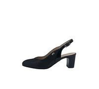 Valleverde Sandalen Frau in Schwarz Synthetik 28240. EIN bequemer Schuh für alle Gelegenheiten geeignet. Frühling Sommer 2020 EU 38