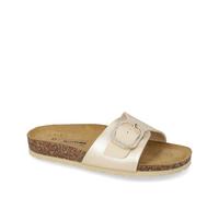 Valleverde VG233TS Sandalen Bio Damen Kunstleder Platin Gummisohle, Taupe, 36 EU