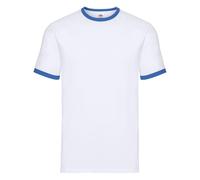 VALUEWEIGHT RINGER T | Farbe: WHITE/ROYAL BLUE, Größe: 3XL