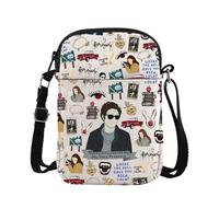 Vampire Merch Twilight Gift Horror Movie Inspired Edward Cullen Crossbody Bag for Movie Fans Robert Fans