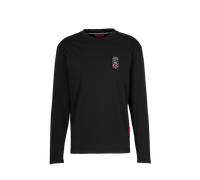 Van Deer - T-shirt mit langen ärmeln aus Baumwolle - Essential Longsleeve Black für Herren aus Baumwolle - Größe M - schwarz schwarz M